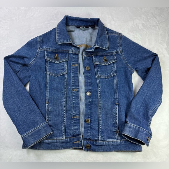Lands' End Other - Lands' End Girls Classic Blue Denim Jean Jacket - size Large 10/12‎ - School